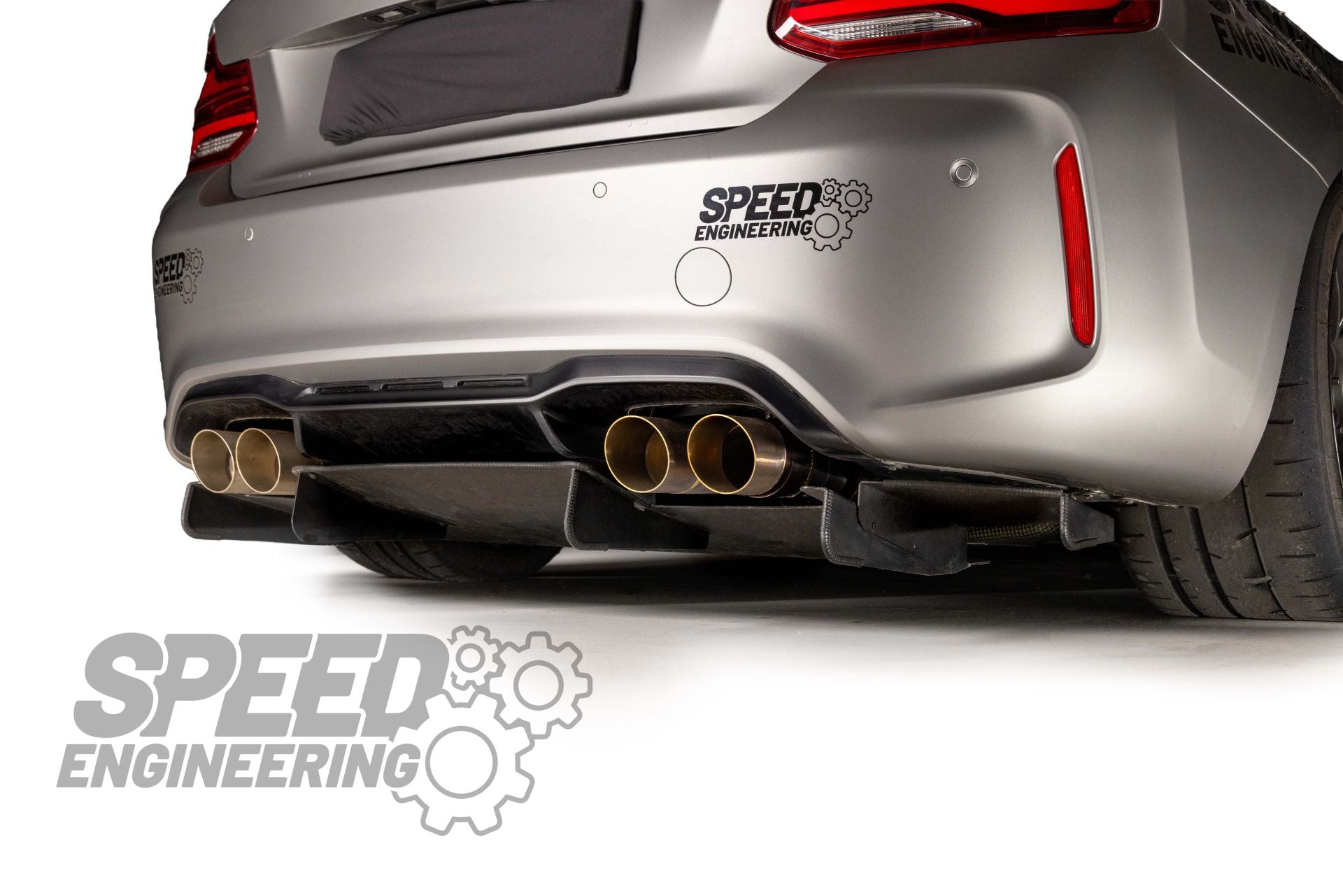 SPEED Diffusor passend für BMW M2 F87 mit Teilegutachten
