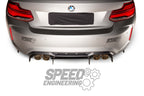 SPEED Diffusor passend für BMW M2 F87 mit Teilegutachten