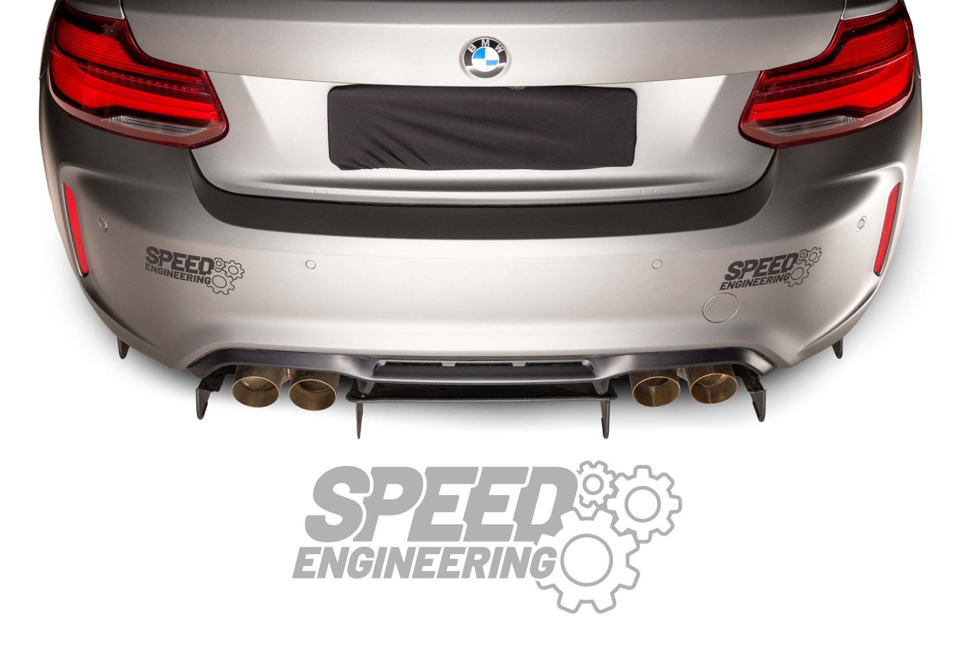 SPEED Diffusor passend für BMW M2 F87 mit Teilegutachten