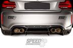 SPEED Diffusor passend für BMW M2 F87 mit Teilegutachten
