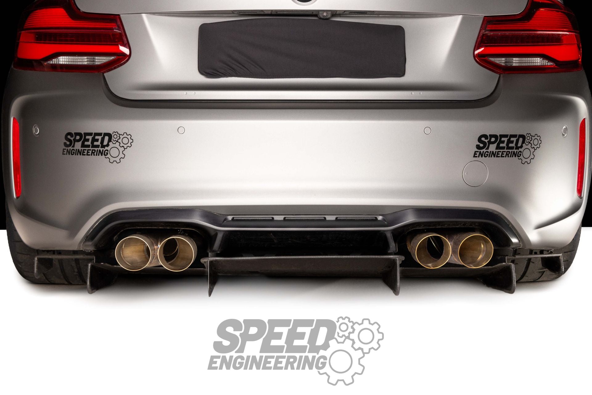 SPEED Diffusor passend für BMW M2 F87 mit Teilegutachten