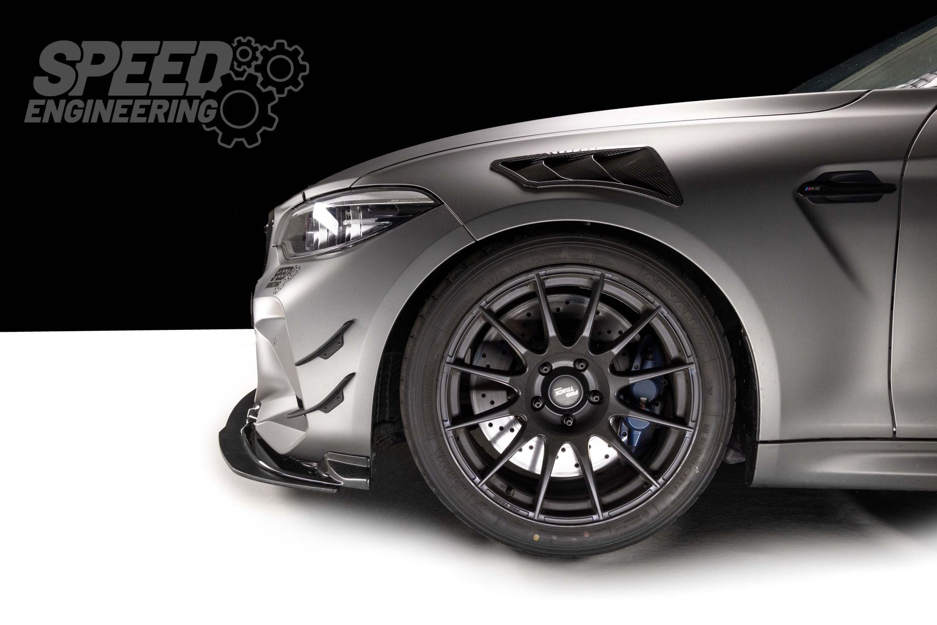 Carbon Kotflügelentlüftung passend für BMW M2 F87 Competition
