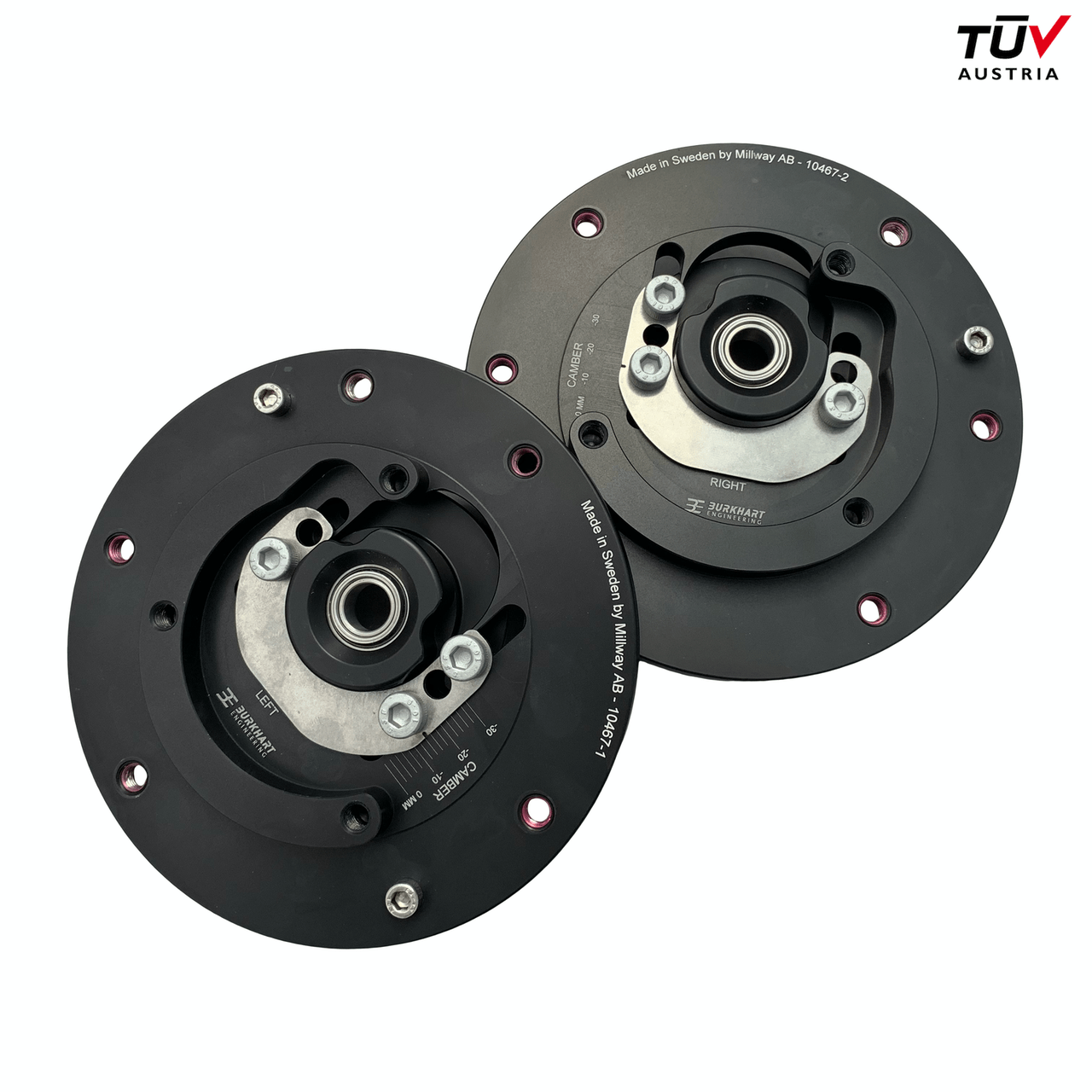 verstellbare Uniball | RACING | STREET Domlager passend für F87 M2C | F80 M3 | F82 F83 M4 BMW