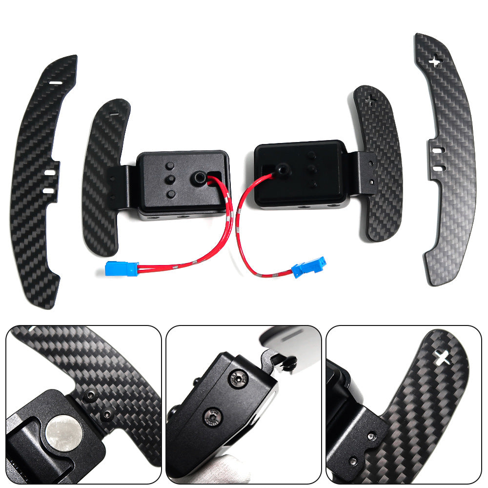 Magnetische Schaltwippen / magnetic paddle Shifter für fast alle BMW F- UND G- Reihe Modelle
