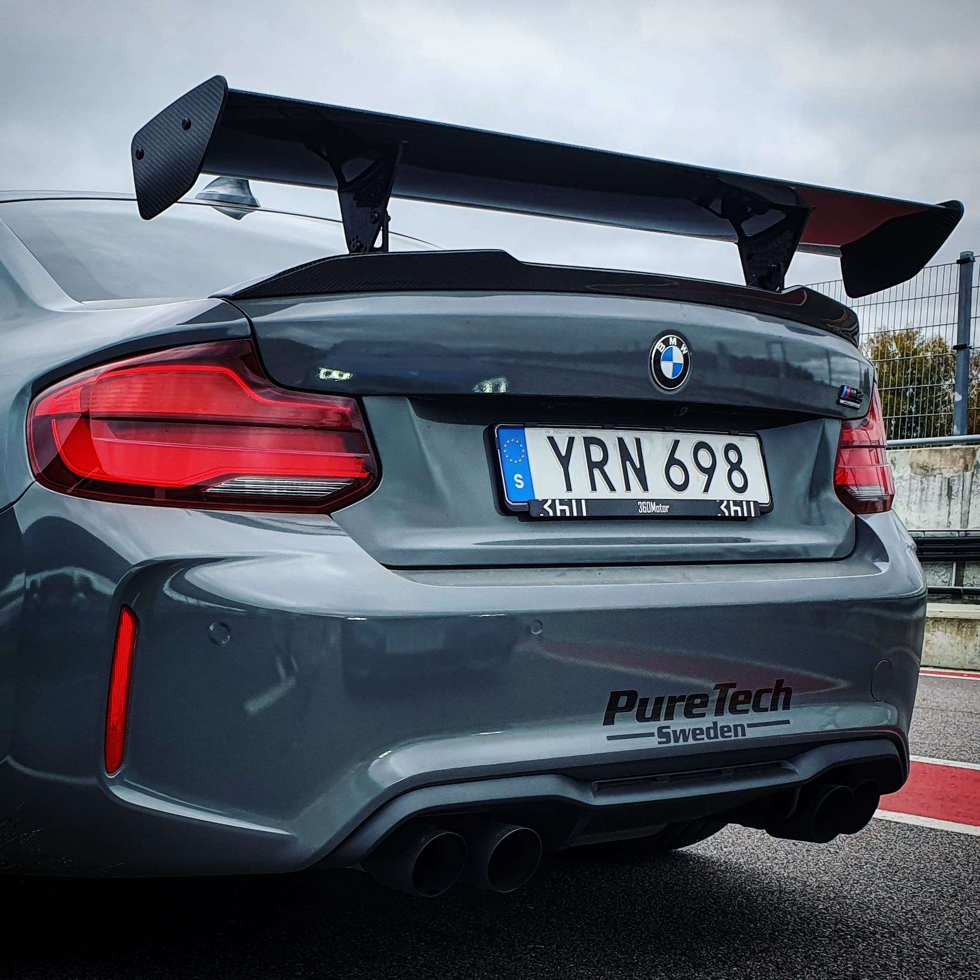 GT4 Carbon Heckspoiler Spoiler Heckflügel Motorsport passend für BMW INKLUSIVE TEILEGUTACHTEN