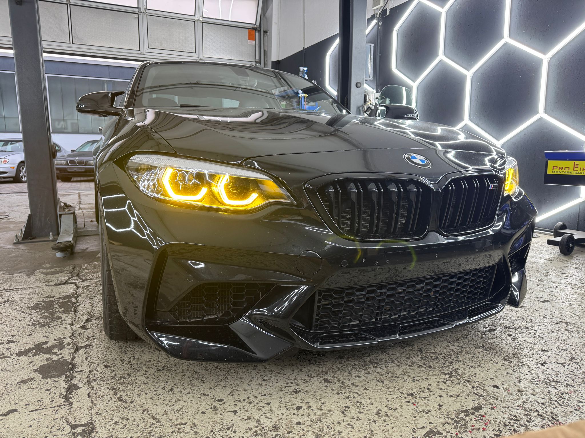 DRL Tagfahrlichter Module gelb weiß switch CSL Modul passend für BMW M2 (F87/F22/F23) Facelift