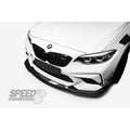 Chassis Mounted Splitter passend für BMW M2C F87 mit Teilegutachten - Frontsplitter