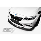 Chassis Mounted Splitter passend für BMW M2C F87 mit Teilegutachten - Frontsplitter