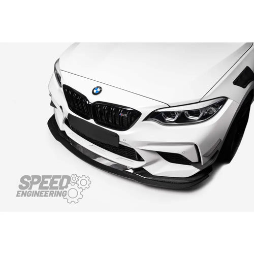 Chassis Mounted Splitter passend für BMW M2C F87 mit Teilegutachten - Frontsplitter