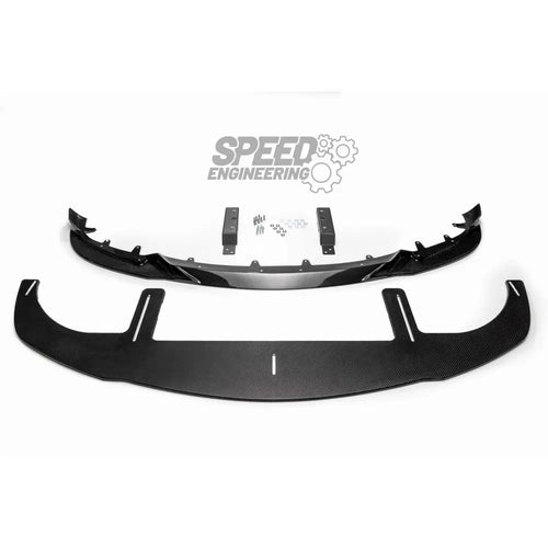 Chassis Mounted Splitter passend für BMW M2C F87 mit Teilegutachten - Frontsplitter