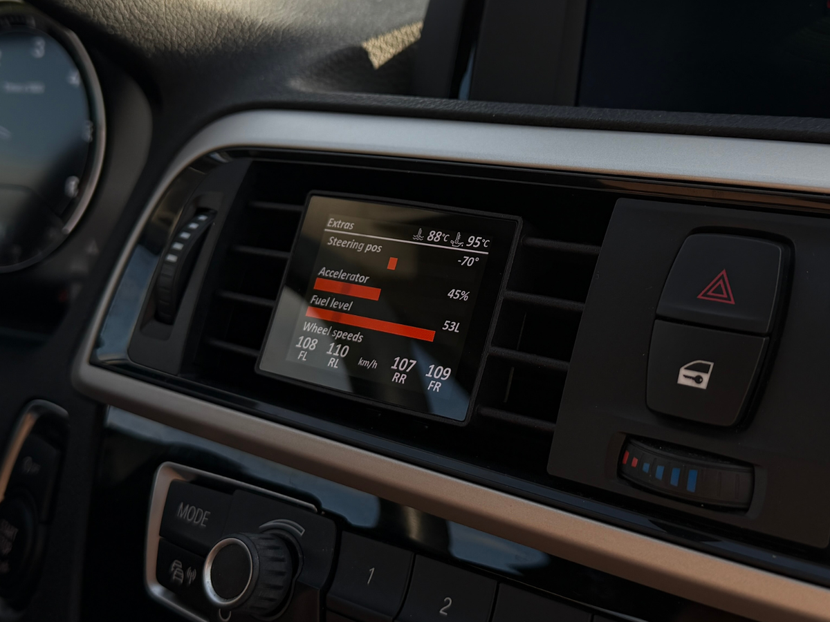 Datendisplay BMW F20 F21 F22 F23 F87 ECKIG