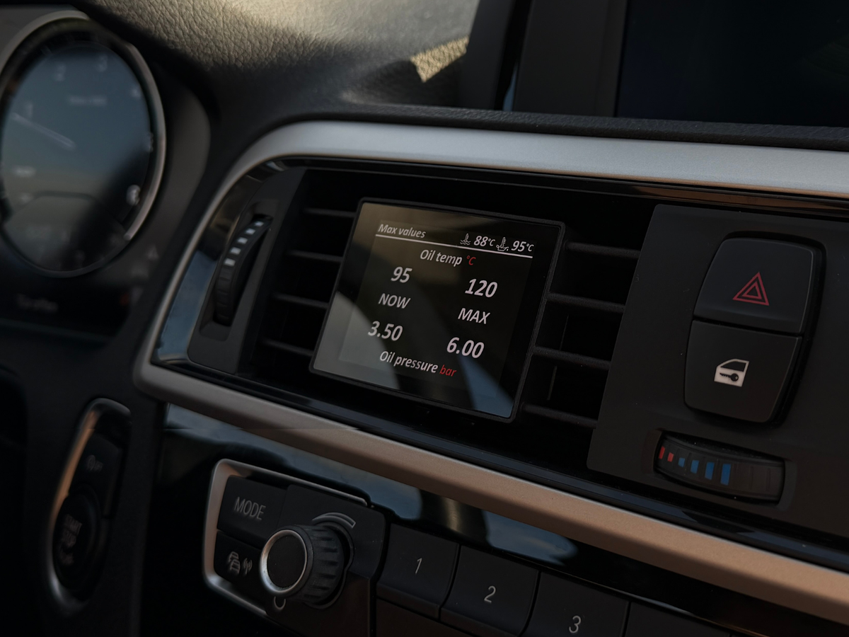 Datendisplay BMW F20 F21 F22 F23 F87 ECKIG