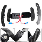 Magnetische Schaltwippen / magnetic paddle Shifter für fast alle BMW F- UND G- Reihe Modelle - Universal