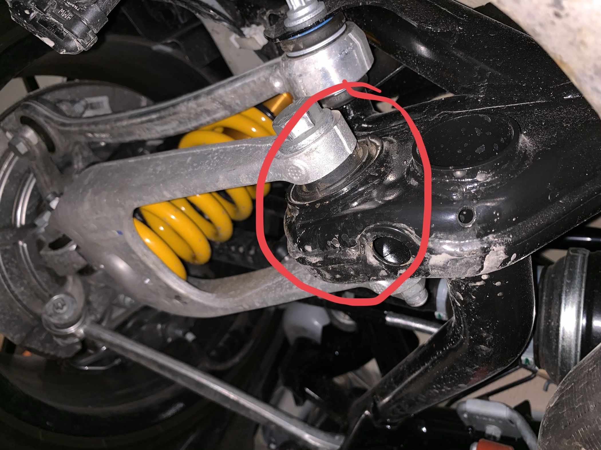 Millway Uniballlager hintere Querlenker innen passend für E9x M3 E82 1M | F87 M2 F8x G8x M4 BMW