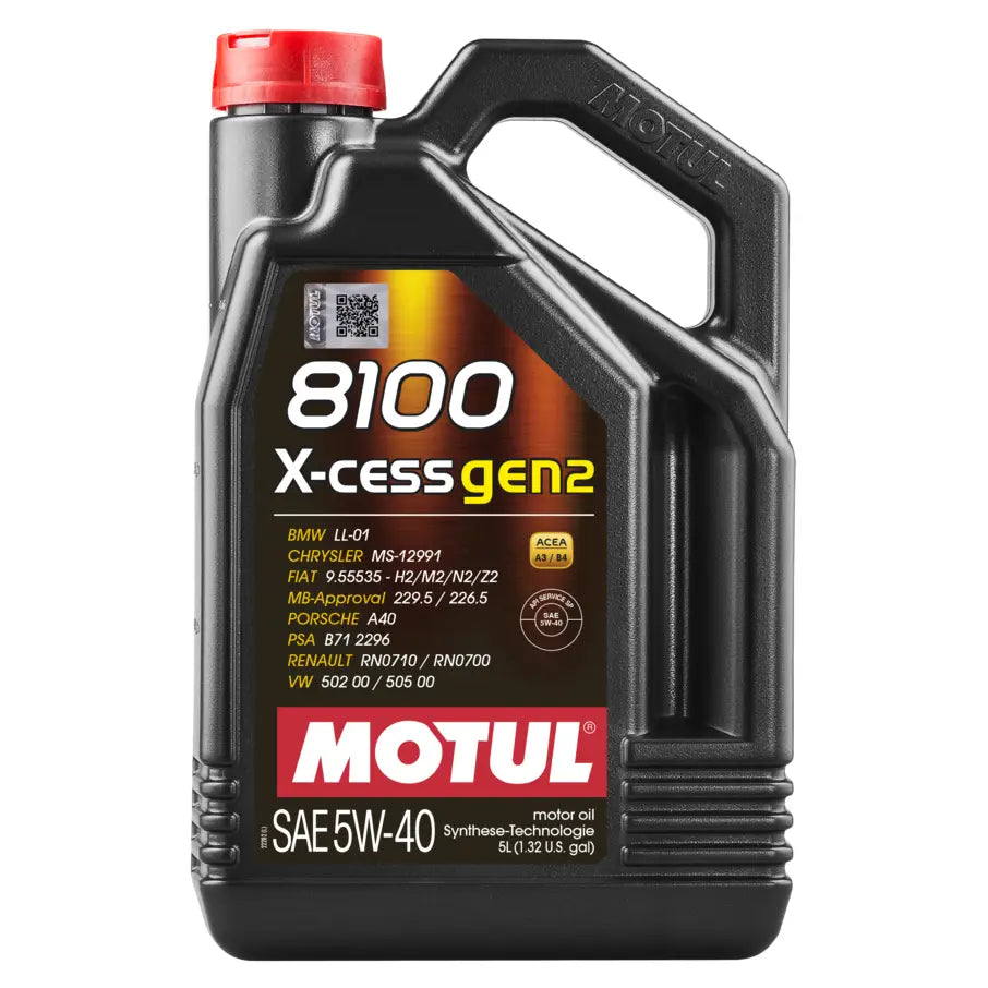 Motul X-CESS GEN2 5W40 - 5L - Motoröl
