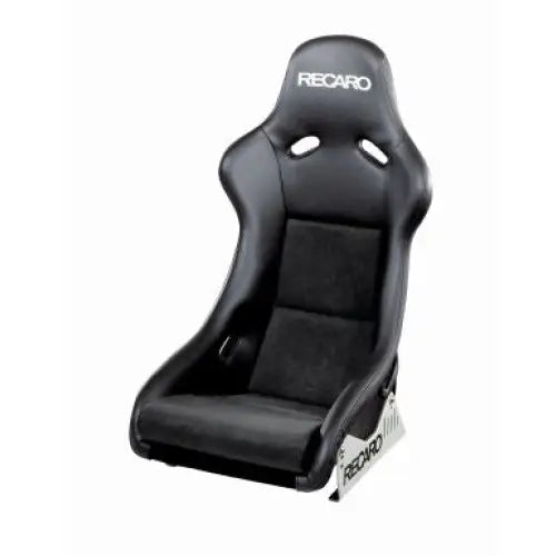Recaro Pole Position schwarz mit ABE - Kunstleder Dinamica - Schalensitz