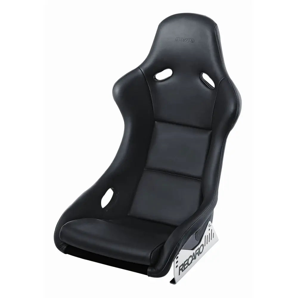 Recaro Pole Position schwarz mit ABE - Leder - Schalensitz