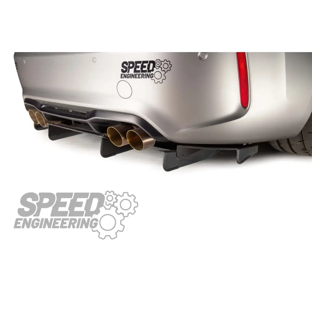 SPEED Diffusor passend für BMW M2 F87 mit Teilegutachten - Diffusor