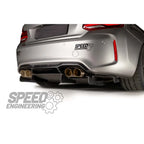 SPEED Diffusor passend für BMW M2 F87 mit Teilegutachten - Diffusor