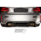 SPEED Diffusor passend für BMW M2 F87 mit Teilegutachten - Diffusor